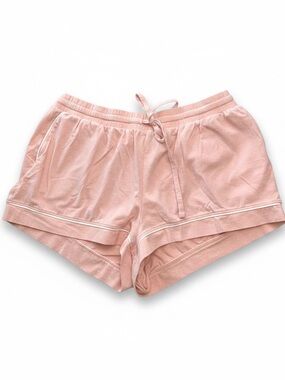 La Vie En Rose Light Pink Polka Dot Lounge Shorts